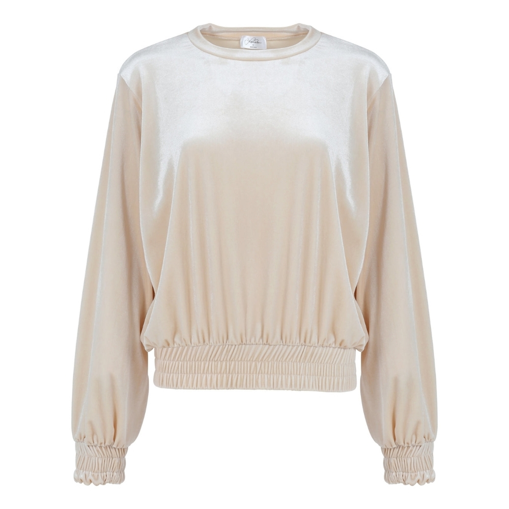 Laina Rauma leisure crewneck velvety "sport elegance"